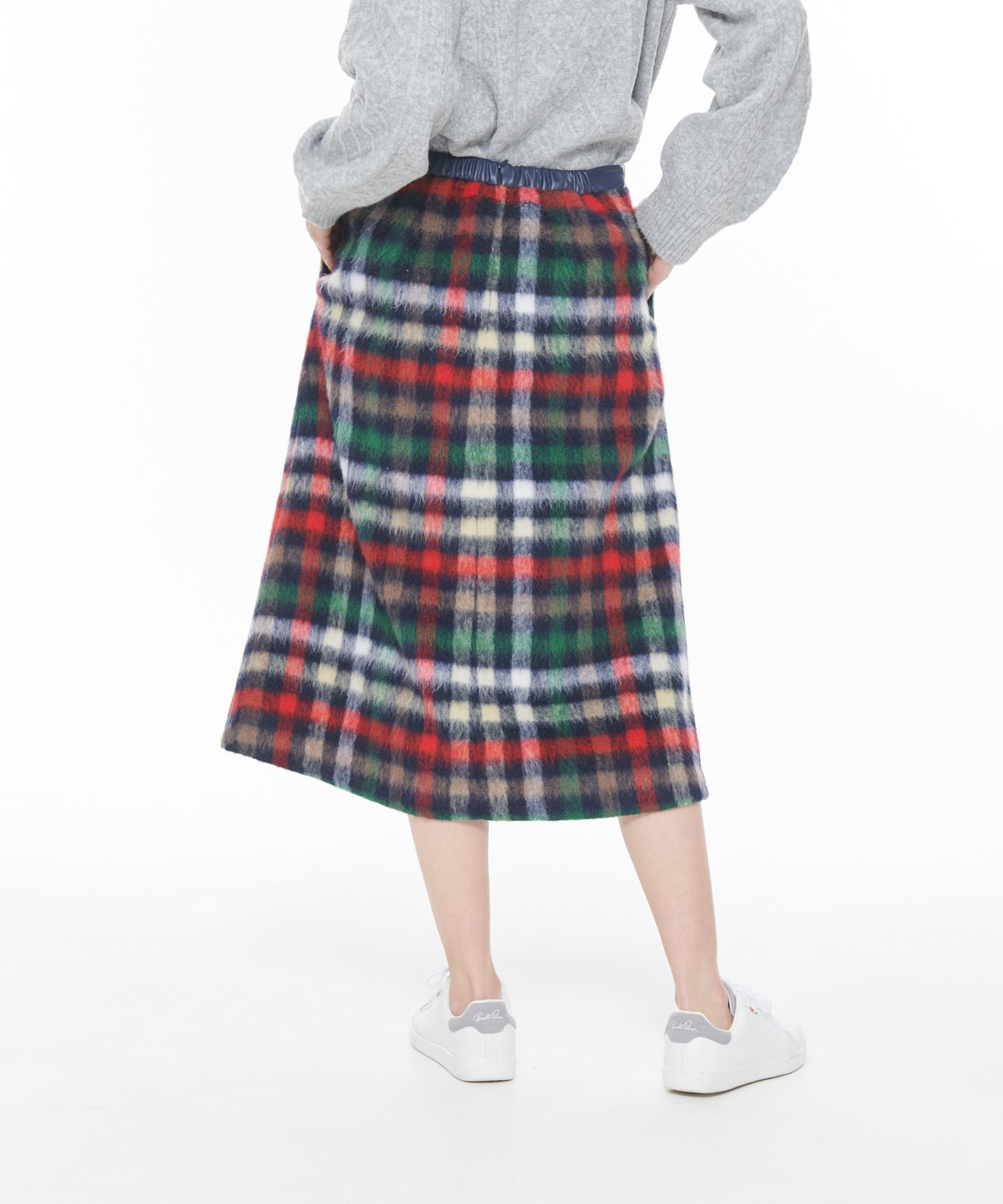 Arnold Palmer 【残り3点】ビッグハウスチェック シャギーメルトンスカート